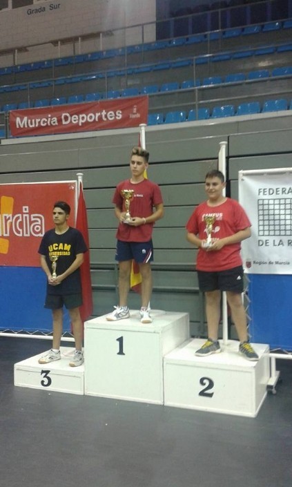 Oro para Juan Francisco López y Miguel Ortiz en el I Open Región de Murcia disputado el pasado fin de semana en Murcia.