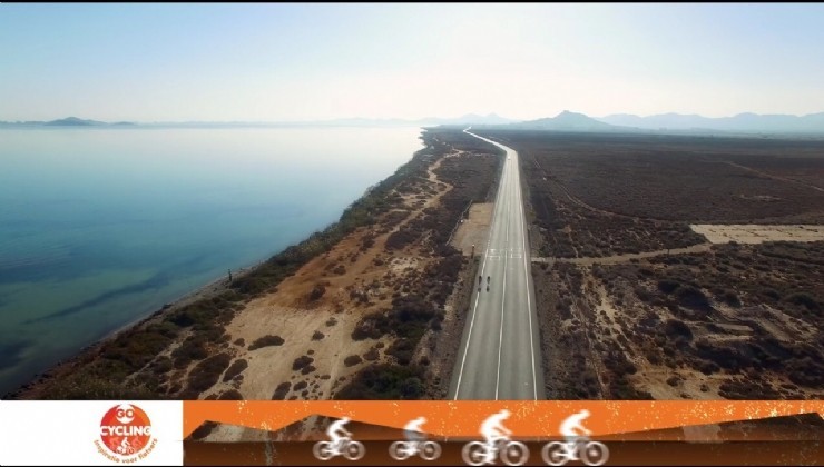 La televisión holandesa promociona la Costa Cálida como destino preferente de cicloturismo