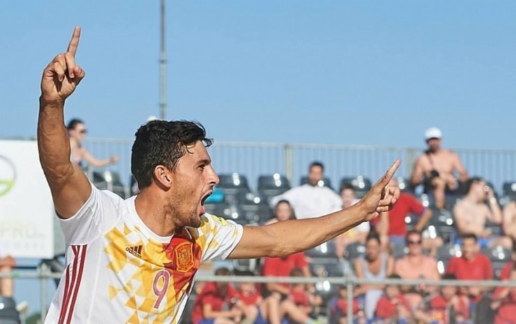 Chiky Ardil inicia con derrota la 2ª etapa de la Euro Beach Soccer League de futbol playa con la selección española
