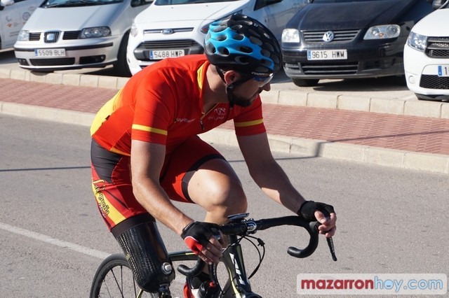 Los 80 mejores ciclistas adaptados del país compitieron en Mazarrón