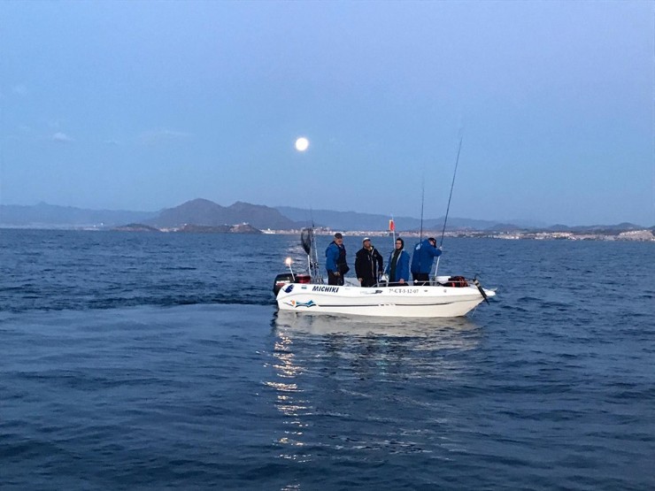 Segundo social de la temporada de la sección de embarcación fondeada del Club de Pesca Puerto de Mazarrón