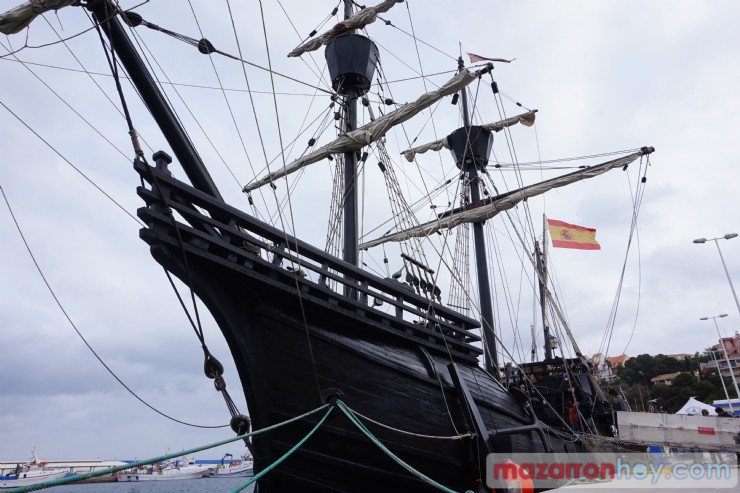 La Nao Victoria prolonga su estancia en Mazarrón hasta el 18 de Abril