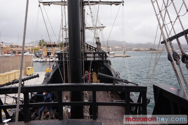 La Nao Victoria prolonga su estancia en Mazarrón hasta el 18 de Abril