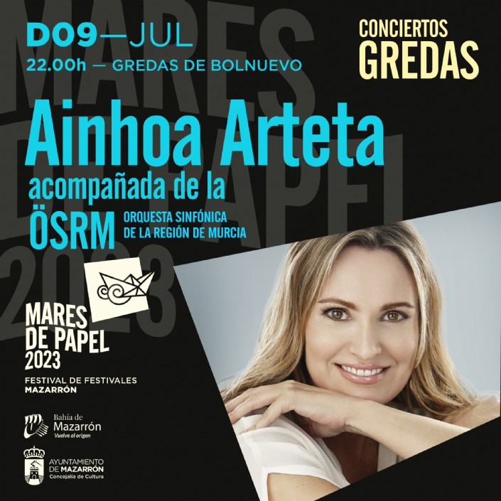 Ainhoa Arteta llega a Mazarrón arropada por la Orquesta Sinfónica de la 'Región de Murcia'