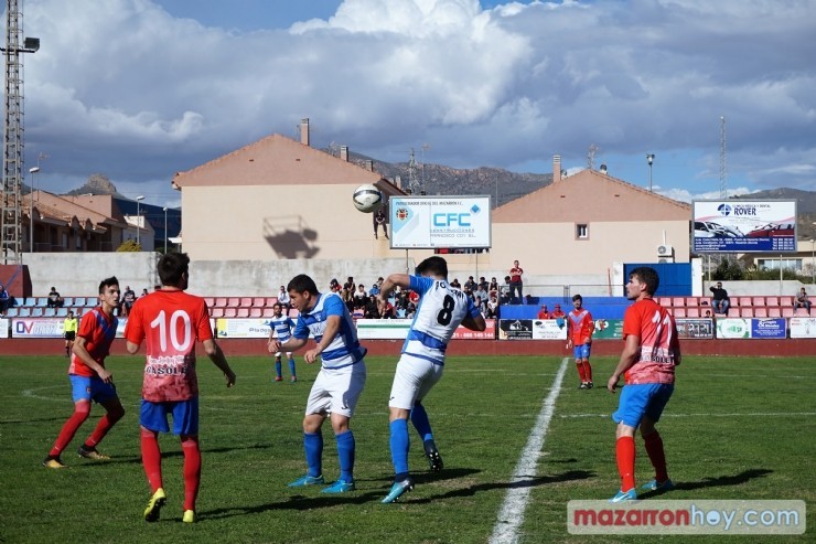 Al Mazarrón FC se le escapan dos puntos en el último minuto del partido