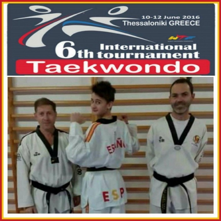 Rubén García, del Club Taekwondo Mazarrón, representará a España en el VI Open Internacional de Grecia