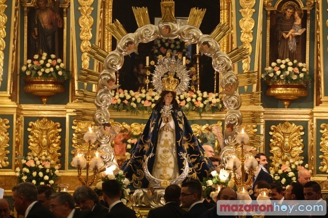 Los mazarroneros rindieron honores a su Patrona, la Purísima Concepción