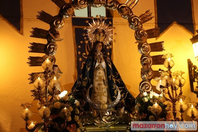 Los mazarroneros rindieron honores a su Patrona, la Purísima Concepción