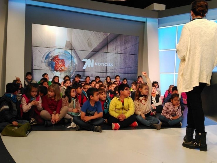 CEIP Ginés García Martínez. Excursión a 7 TV Región de Murcia.