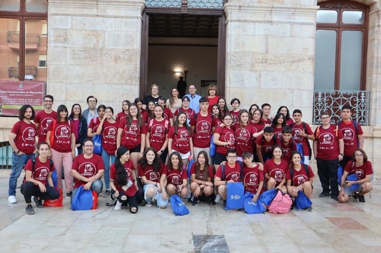 Mazarrón recibe a estudiantes de Ourense, Tenerife y Almería 