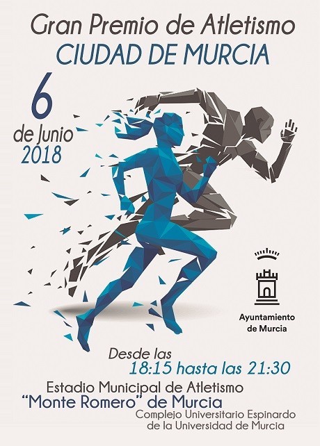 Ismael Belhaki, quinto en el Gran Premio Nacional de Atletismo “Ciudad de Murcia”