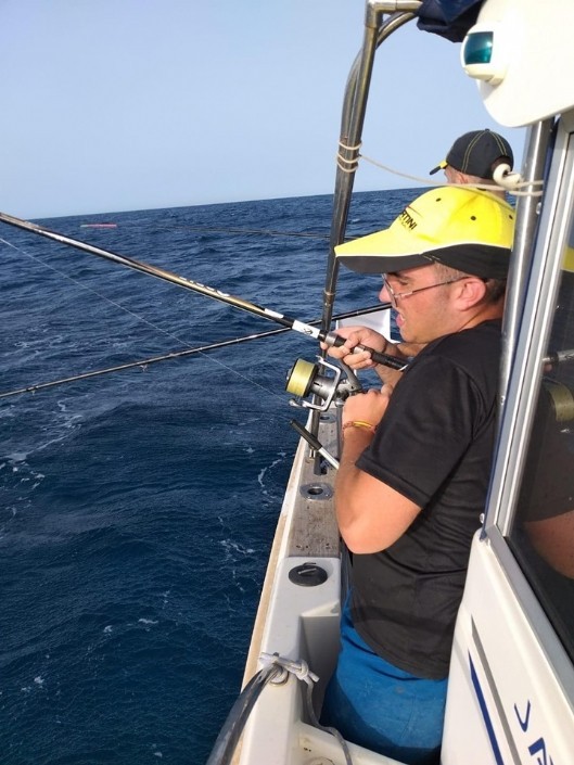 Álvaro Lucas, pescador del Club de Pesca Puerto de Mazarrón, al próximo mundial