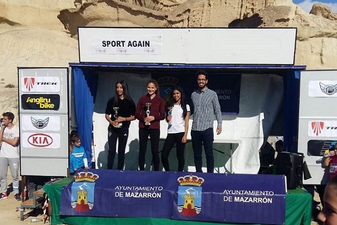 Cinco pódiums para el Club Atletismo Mazarrón, en la fase municipal de campo a través dentro del programa “Deporte en edad escolar”