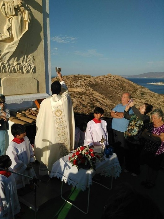 Día del Sagrado Corazón de Jesús. Puerto de Mazarrón. Viernes 3 de junio.