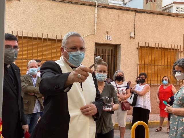El obispo de Cartagena inaugura las nuevas instalaciones de la Parroquia de San José 