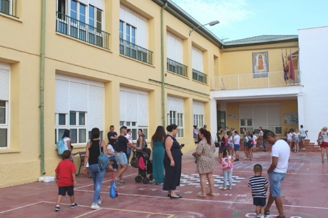 Sanidad retrasa el inicio del curso escolar presencial en Totana, Lorca y Lorquí