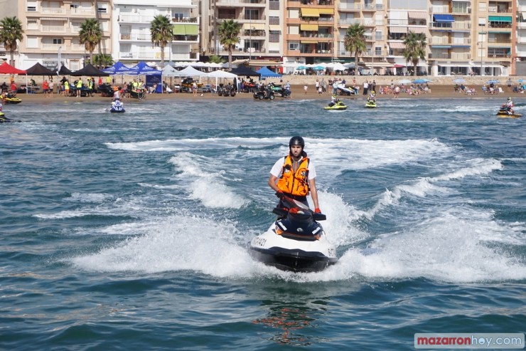 Mazarrón acogió con éxito el campeonato de España de motos de agua y la Copa del Rey de Flyski