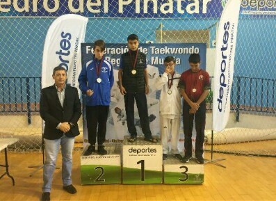 Oro y plata para los deportistas del Club Taekwondo Mazarrón en el Campeonato Regional de San Pedro
