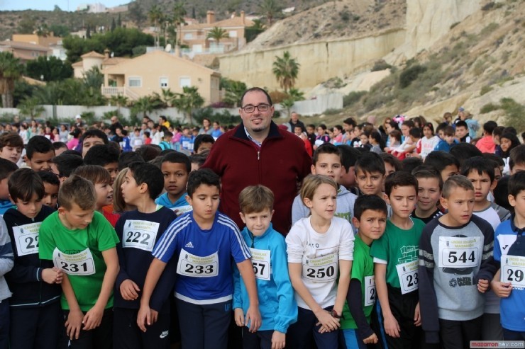 Más de 600 niños y jóvenes participan en la jornada de Cross de Deporte Escolar