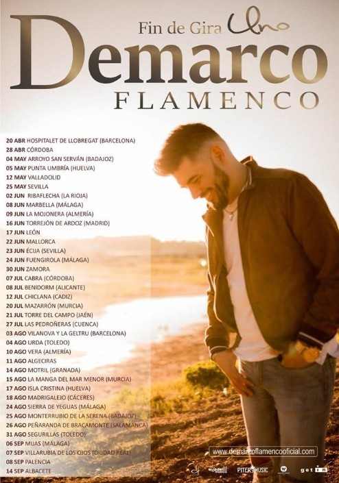 Demarco Flamenco actuará en la 3ª edición de 