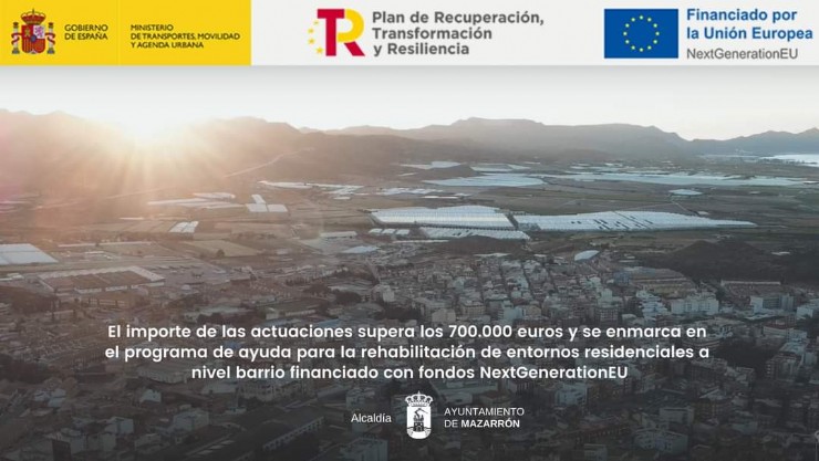 Más de 700.000 euros para la rehabilitación de 65 viviendas de Mazarrón y Puerto 