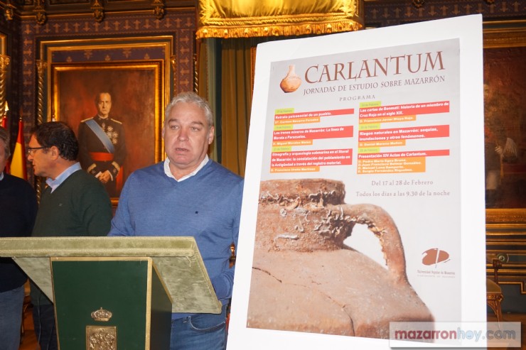 La XVIII edición de Carlantum llega con 5 conferencias y la presentación de las actas correspondientes 