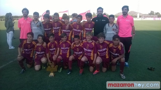 Jaime Llinares Sánchez, se proclama campeón en un torneo alevín con la Selección Murciana de fútbol
