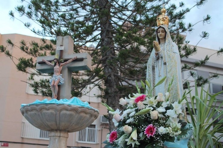 Virgen de Fátima en el Barrio de La Cañadica y del Calvario. Viernes 13 de mayo