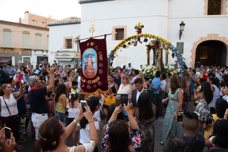 La comunidad ecuatoriana de Mazarrón celebra las fiestas en honor a la virgen del Cisne