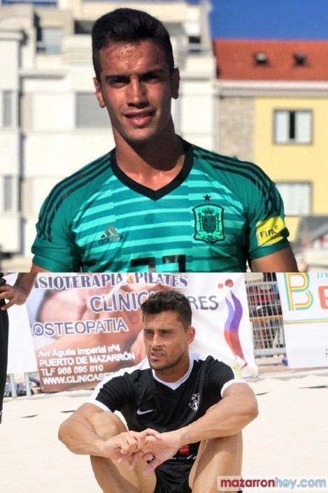 Chiky Ardil y Pablo López convocados con la selección nacional de fútbol playa para la EBSL de Alemania