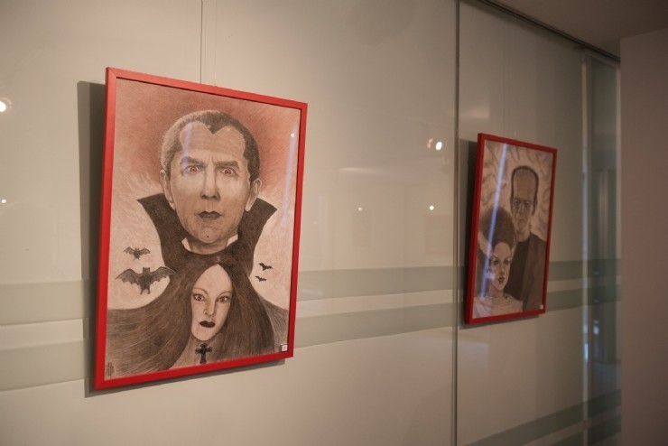 La Sala de Exposiciones de la Universidad Popular recoge los últimos trabajos de cinco artistas