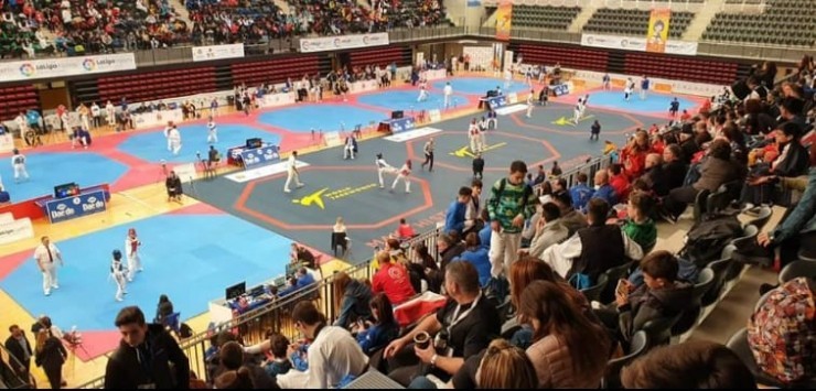 El Club Taekwondo Mazarrón estuvo presente en el Open de España de Vila-real