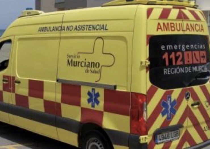 Atienden a dos heridos en accidente de tráfico ocurrido en carretera de Morata a Mazarrón