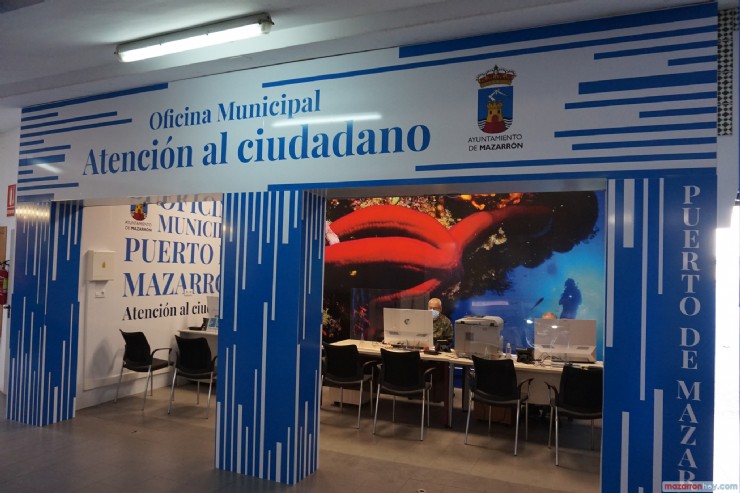 La Oficina de Atención al Ciudadano de Puerto de Mazarrón abre sus puertas