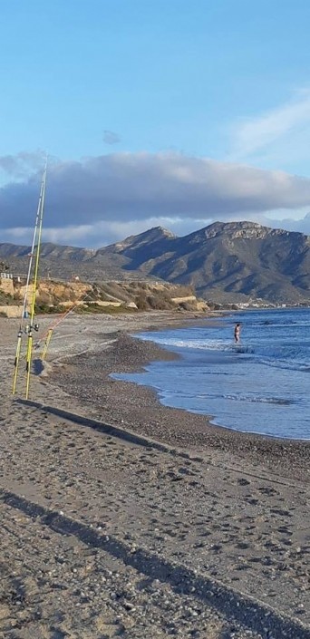 Isla Plana fue la sede del 2º Social desde playa del Club de Pesca Puerto de Mazarrón