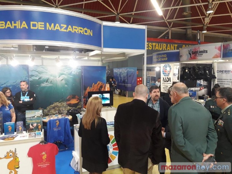 Mazarrón presente en la feria ‘Mediterránea Diving Show’ de Cornellá de Llobregat