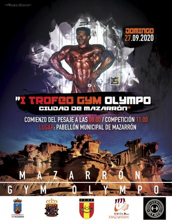 El ´I Trofeo Gym Olympo, Ciudad de Mazarrón´ se celebrará el próximo 27 de septiembre