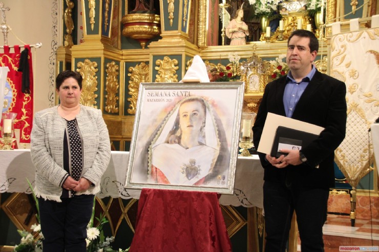 La Virgen de la Amargura es la imagen del cartel de la Semana Santa en Mazarrón