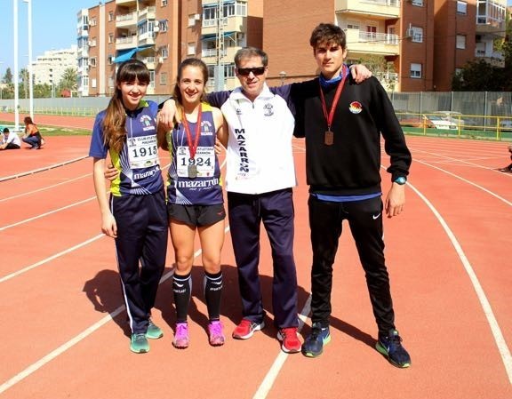 Miriam Sánchez y Álvaro Carreño compiten este fin de semana en Antequera (Málaga) en el Campeonato de España de Atletismo