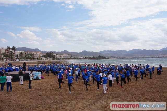 El encuentro de gerontogimnasia de Mazarrón congrega a 500 personas mayores