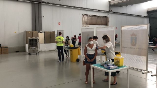 Nueva jornada de vacunación masiva sin cita previa en Mazarrón 