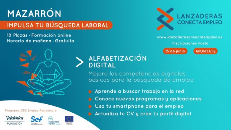 Nuevo curso online para desempleados en Mazarrón