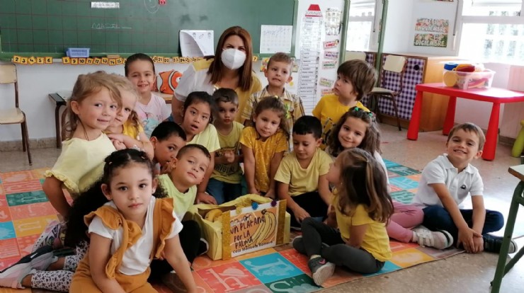 El colegio Manuela Romero se solidariza con La Palma