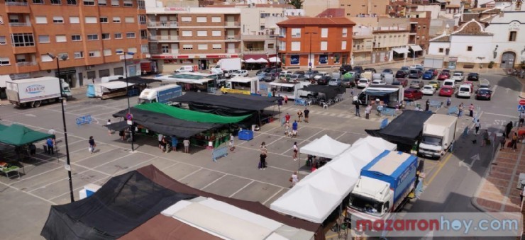 Se levantan las restricciones a los mercadillos semanales en Mazarrón 
