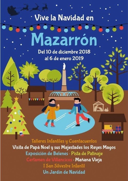 Mazarrón prepara la Navidad con cerca de cincuenta actividades 