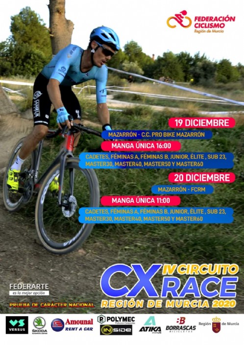 El IV Circuito CX Race ‘Región de Murcia’ finaliza en Mazarrón