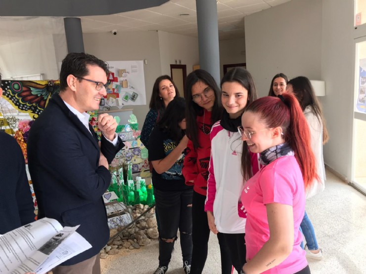 El Director General de Juventud visita Mazarrón