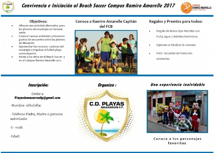 I BEACH SOCCER INTERNATIONALCUP 'Playas de Mazarrón'. 14, 15 y 16 de abril