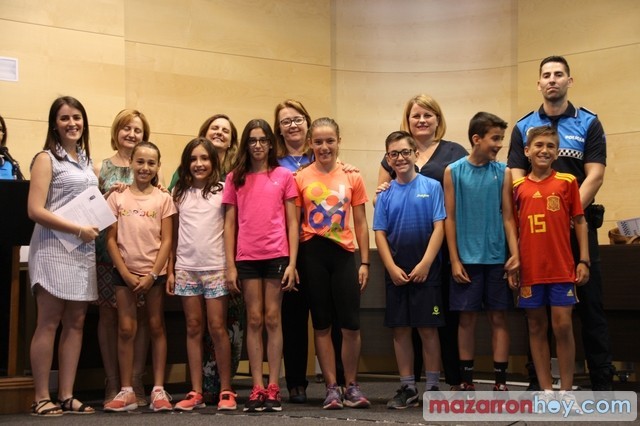 5º del Colegio Ginés García gana el concurso de maquetas de Educación Vial
