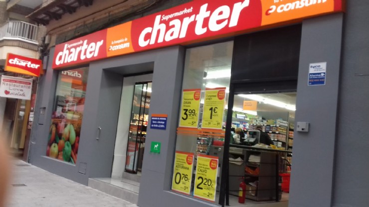 Charter abre un nuevo supermercado en Mazarrón